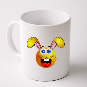 Easter Bunny Simley Emoji Coffee Mug