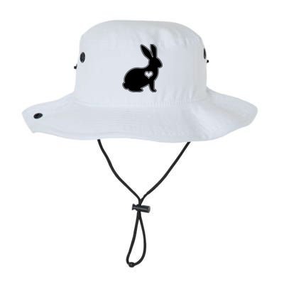 Easter Bunny Simple Love Heart Legacy Cool Fit Booney Bucket Hat