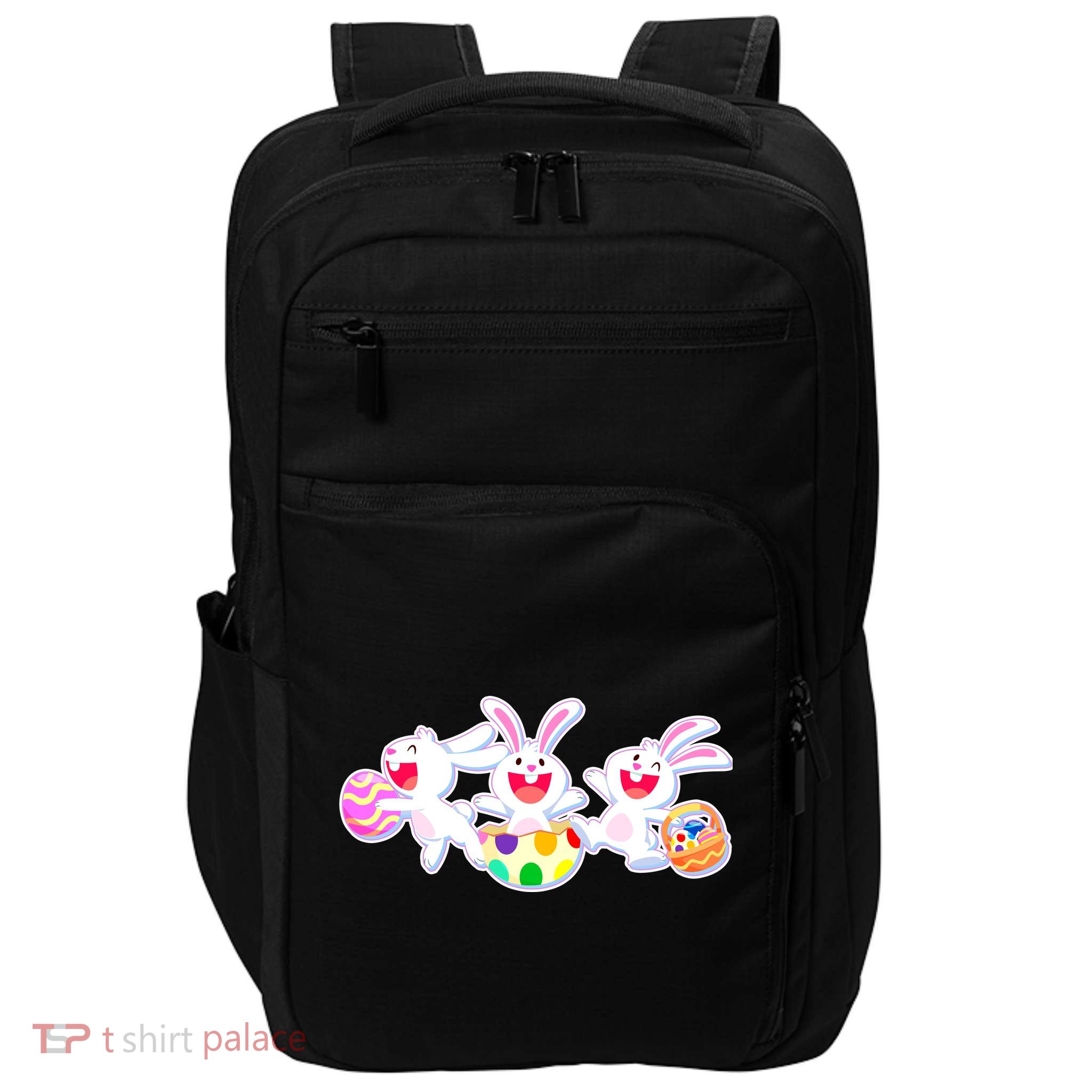 Easter Egg Bunnies Impact Tech Backpack