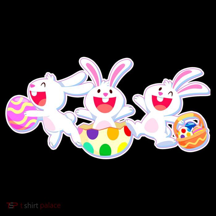 Easter Egg Bunnies Impact Tech Backpack