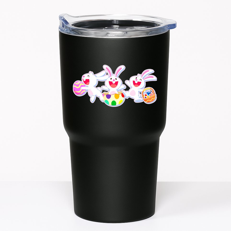 Easter Egg Bunnies Tumbler