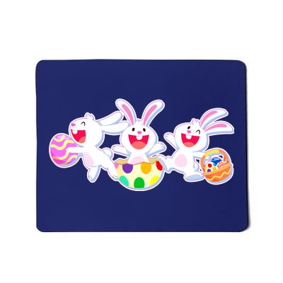 Easter Egg Bunnies Mousepad