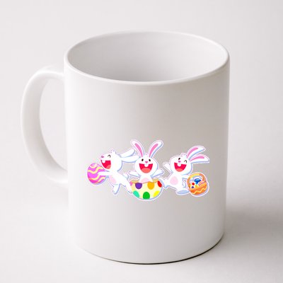 Easter Egg Bunnies Coffee Mug