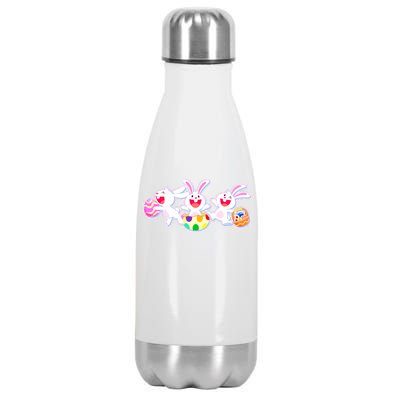 Easter Egg Bunnies Stainless Steel Insulated Water Bottle