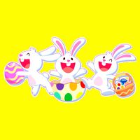 Easter Egg Bunnies T-Shirt