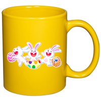 Easter Egg Bunnies 11oz C Handle Ceramic Mug