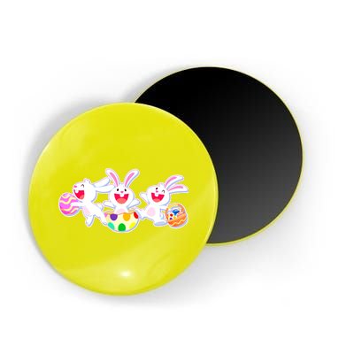 Easter Egg Bunnies Magnet