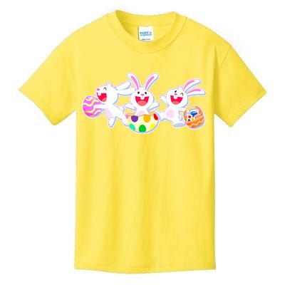 Easter Egg Bunnies Kids T-Shirt