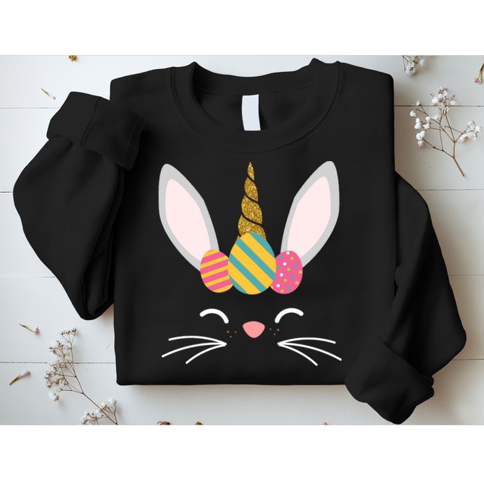 Easter Egg Bunny Unicorn Sweatshirt