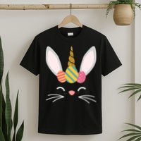 Easter Egg Bunny Unicorn T-Shirt