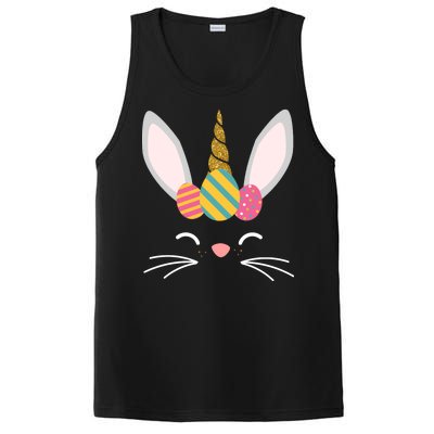 Easter Egg Bunny Unicorn PosiCharge Competitor Tank