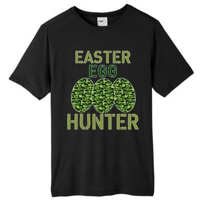 Easter Egg Hunter Camo Eggs Funny Egg Hunt Tall Fusion ChromaSoft Performance T-Shirt