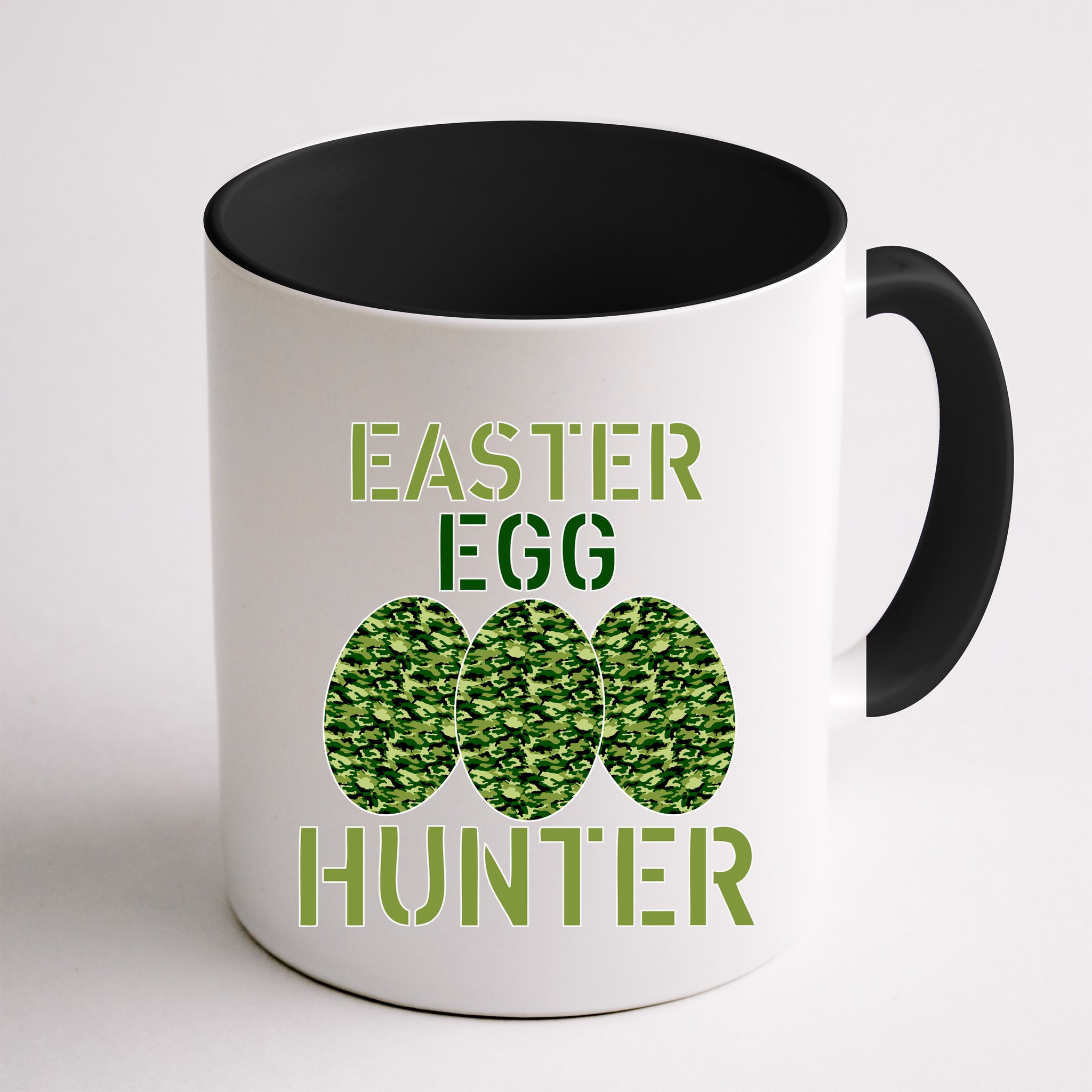 Easter Egg Hunter Camo Eggs Funny Egg Hunt Mug