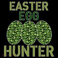 Easter Egg Hunter Camo Eggs Funny Egg Hunt Baby Bodysuit