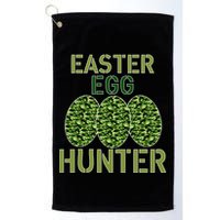 Easter Egg Hunter Camo Eggs Funny Egg Hunt Golf Towel
