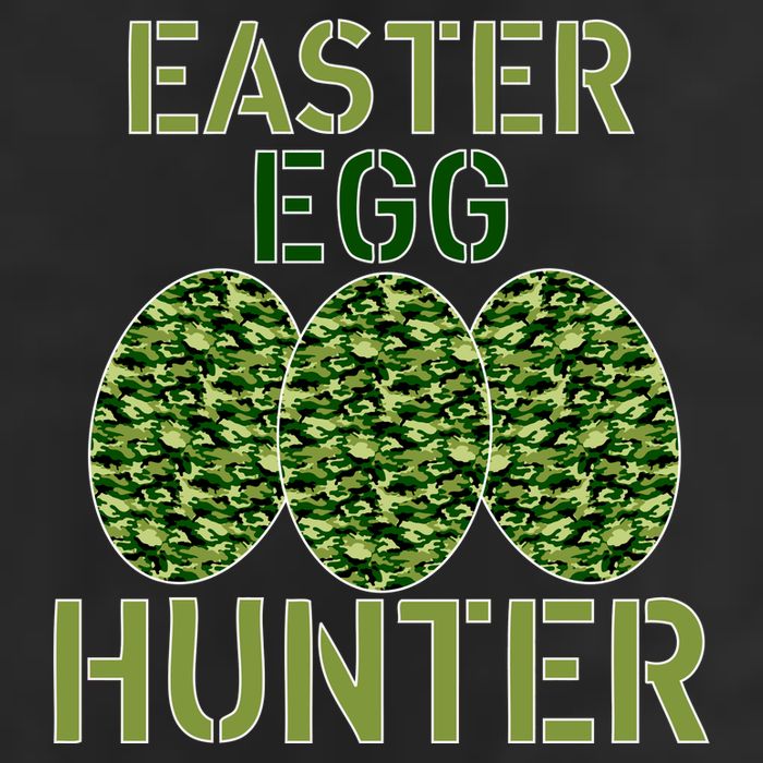 Easter Egg Hunter Camo Eggs Funny Egg Hunt Golf Towel