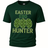 Easter Egg Hunter Camo Eggs Funny Egg Hunt Cooling Performance Crew T-Shirt