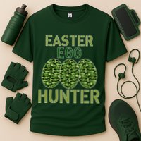 Easter Egg Hunter Camo Eggs Funny Egg Hunt Cooling Performance Crew T-Shirt