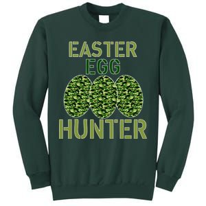 Easter Egg Hunter Camo Eggs Funny Egg Hunt Sweatshirt