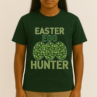 Easter Egg Hunter Camo Eggs Funny Egg Hunt T-Shirt