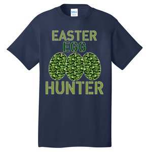 Easter Egg Hunter Camo Eggs Funny Egg Hunt Tall T-Shirt