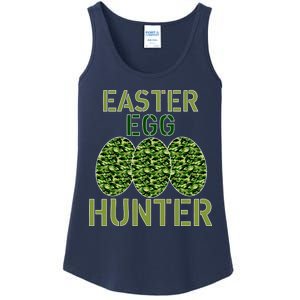 Easter Egg Hunter Camo Eggs Funny Egg Hunt Ladies Essential Tank