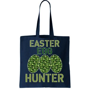 Easter Egg Hunter Camo Eggs Funny Egg Hunt Tote Bag