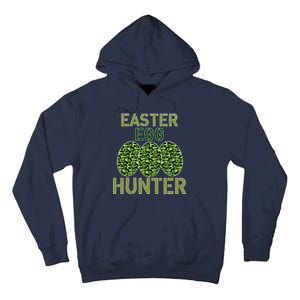 Easter Egg Hunter Camo Eggs Funny Egg Hunt Tall Hoodie