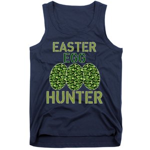 Easter Egg Hunter Camo Eggs Funny Egg Hunt Tank Top