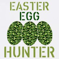 Easter Egg Hunter Camo Eggs Funny Egg Hunt Garment-Dyed Sweatshirt
