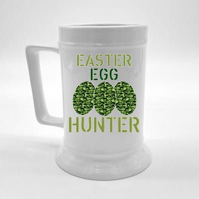 Easter Egg Hunter Camo Eggs Funny Egg Hunt Beer Stein