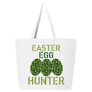 Easter Egg Hunter Camo Eggs Funny Egg Hunt 25L Jumbo Tote