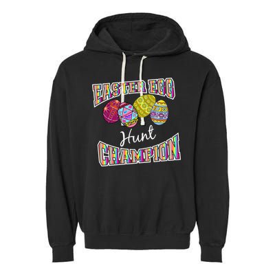 Easter Egg Hunting Champion Garment-Dyed Fleece Hoodie