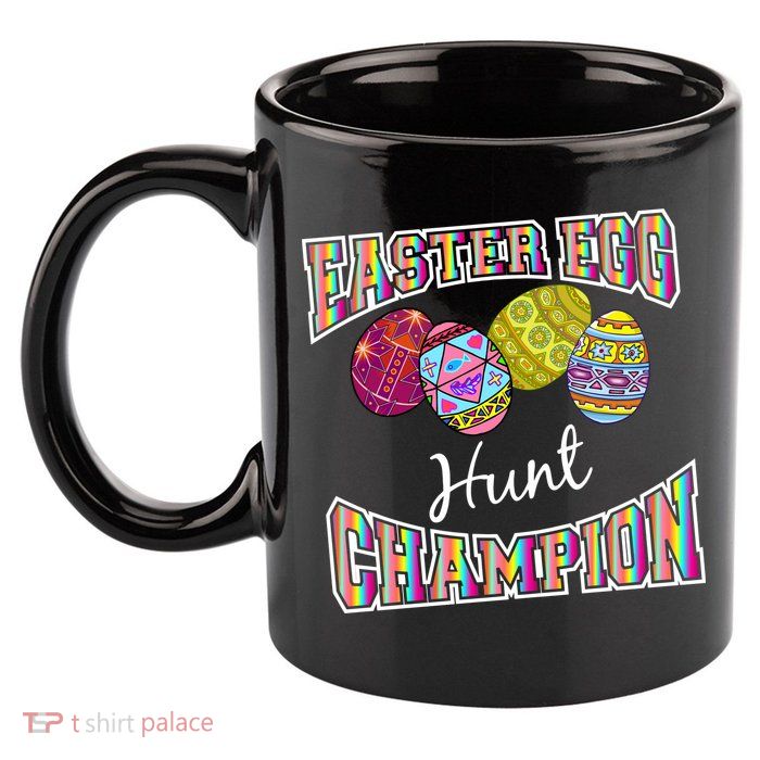 Easter Egg Hunting Champion 11oz C Handle Ceramic Mug
