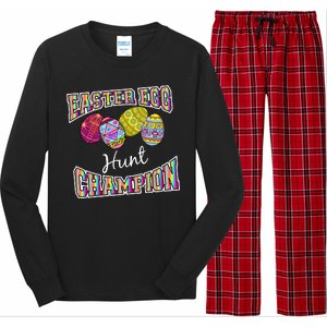 Easter Egg Hunting Champion Long Sleeve Pajama Set