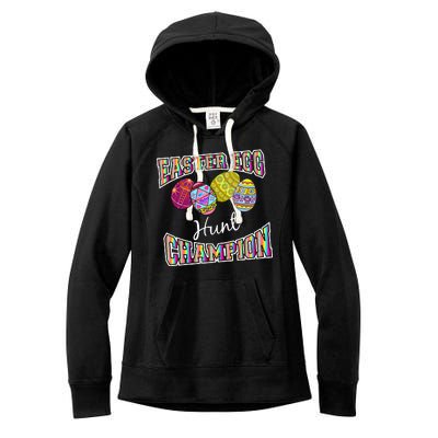 Easter Egg Hunting Champion Women's Fleece Hoodie