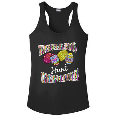 Easter Egg Hunting Champion Ladies PosiCharge Competitor Racerback Tank