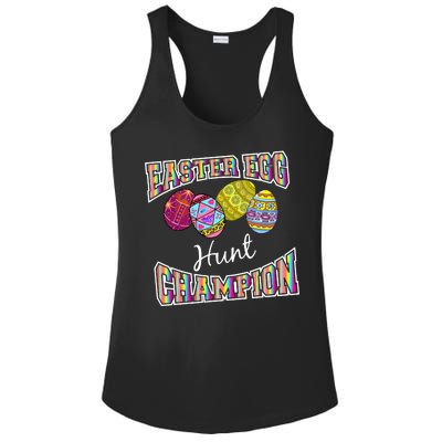 Easter Egg Hunting Champion Ladies PosiCharge Competitor Racerback Tank