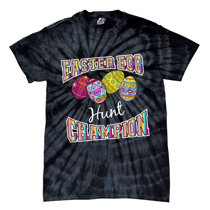 Easter Egg Hunting Champion Tie-Dye T-Shirt