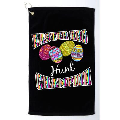 Easter Egg Hunting Champion Golf Towel