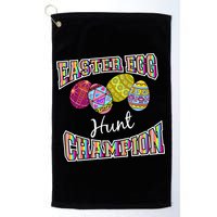 Easter Egg Hunting Champion Golf Towel