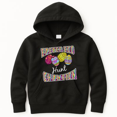 Easter Egg Hunting Champion Kids Hoodie
