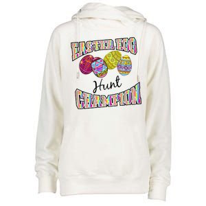 Easter Egg Hunting Champion Womens Funnel Neck Pullover Hood