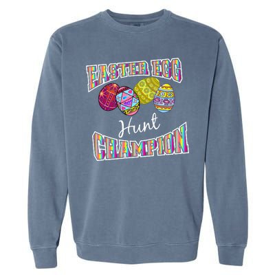 Easter Egg Hunting Champion Garment-Dyed Sweatshirt