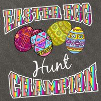 Easter Egg Hunting Champion Cotton Canvas Backpack