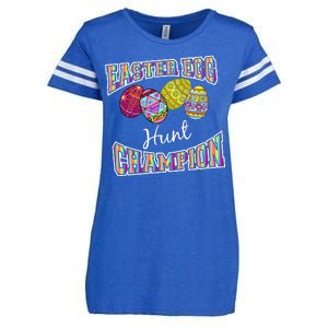 Easter Egg Hunting Champion Enza Ladies Jersey Football T-Shirt