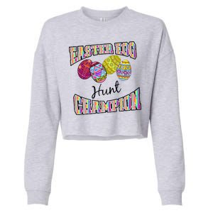 Easter Egg Hunting Champion Cropped Pullover Crew