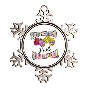 Easter Egg Hunting Champion Metallic Star Ornament