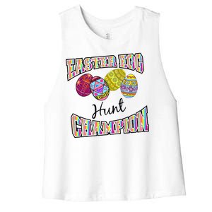 Easter Egg Hunting Champion Women's Racerback Cropped Tank