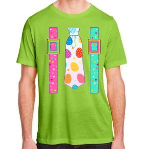 Easter Egg Tie & Suspenders Adult ChromaSoft Performance T-Shirt